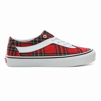 Férfi Vans Plaid Bold NI Tornacipő VA9507628 Piros/Fehér